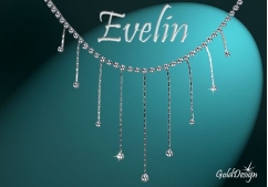 Evelin - řetízek stříbřený